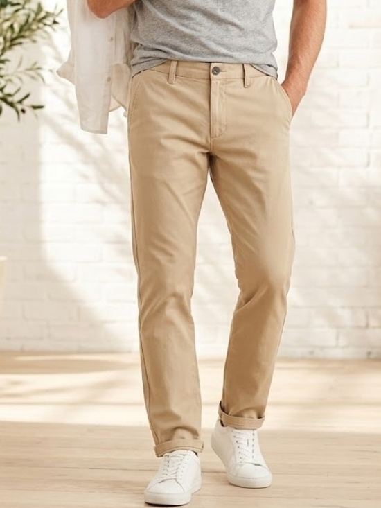 Guess Other - GUESS Myron Slim Fit Chinos 33 Tan Khakis Old Money Quiet Luxury Modern Prep